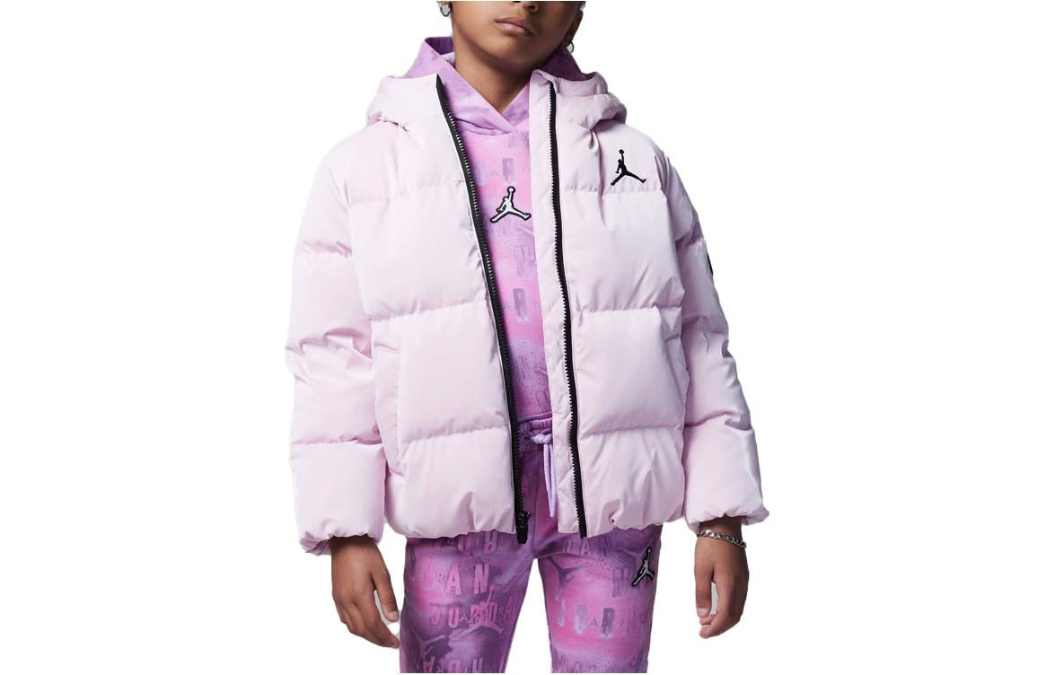 Jordan Kids Down Jackets Hooded Moderate FB9263-663 L