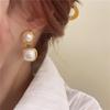 2025 Trendy Retro Geometric Pearl Dangle and Stud Earrings - Hot-Selling Celebrity Style