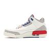 Air Jordan 3 Retro International Flight Men Sneakers White Sail Sport-Royal-Fire-Red 136064-140