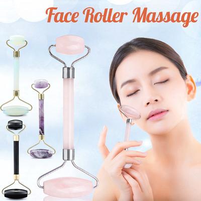 Jade Stone Face Anti Wrinkle Massage Tools Roller Spa Neck Body Beauty Face Tools New