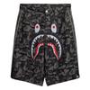 X Bape Shark Denim Jorts 'Black' Men's KF4917