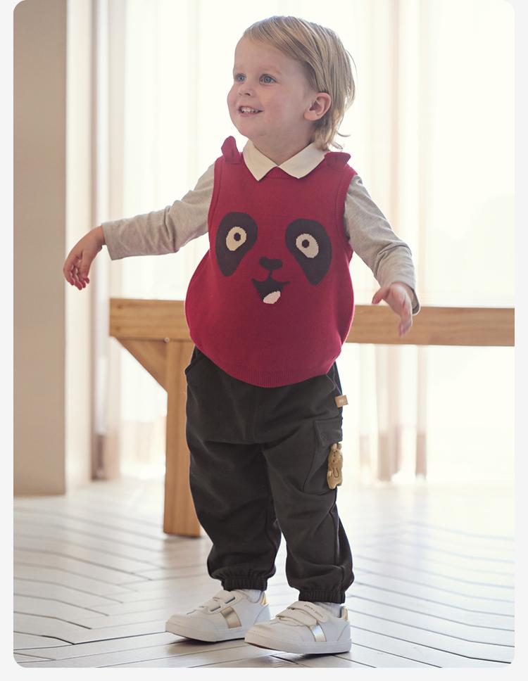 David Bella Boys' Pants Autumn Dress Girls' Elegant Pants Children's Baby Children's Wear Casual Pants