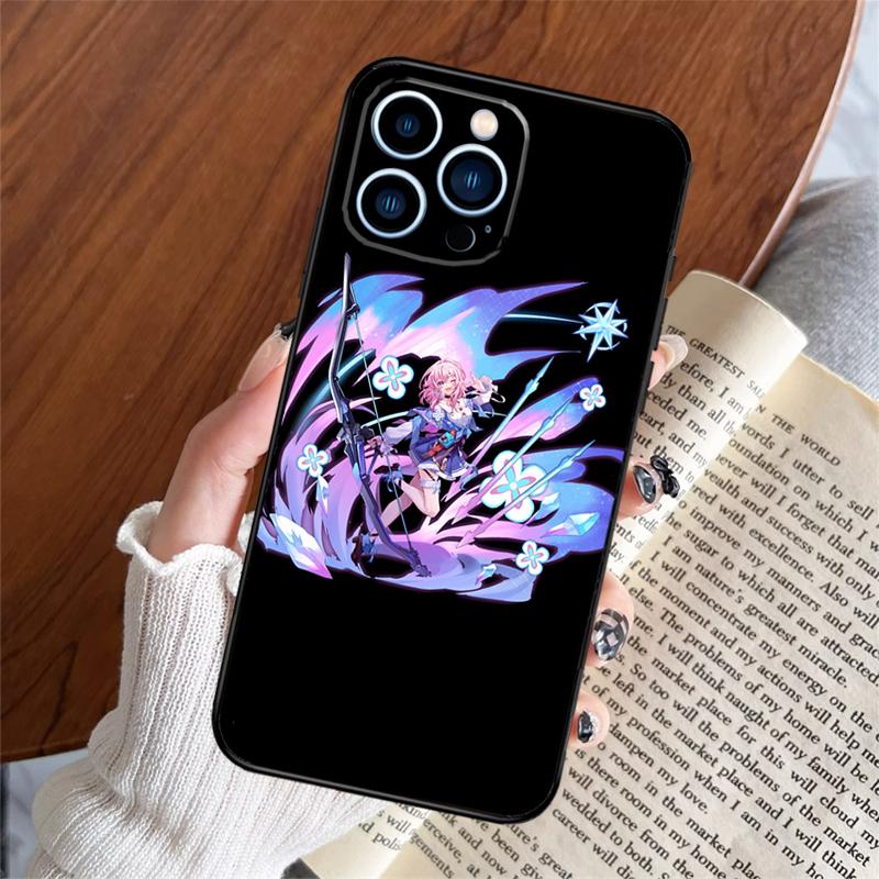 march 7th honkai star rail Phone Case For iPhone 17 Air 11 14 15 16 Pro Max Plus 12 13 mini 16e 17 Pro Max Back Cover