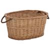Firewood Basket with Carrying Handles 56x40x28 Cm