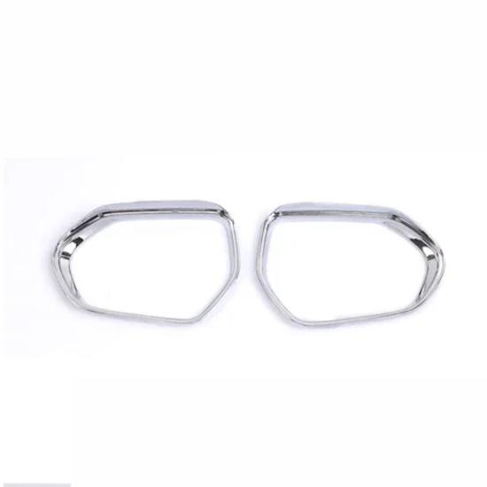 For Toyota Corolla   -2024 Car Rearview Mirror Rain Eyebrow Protector Cover Rainproof Frame ABS Mirror Accessories