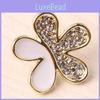For Gift Jewelry Women Summer Floral Metal Earrings With Detail Sparkling