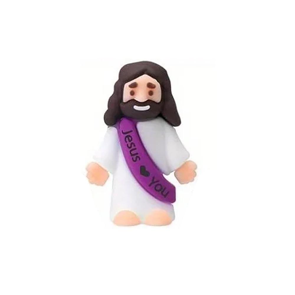 

20pcs PVC Miniature Jesus Statues Christian Jesus Toys Figurine Home Decor