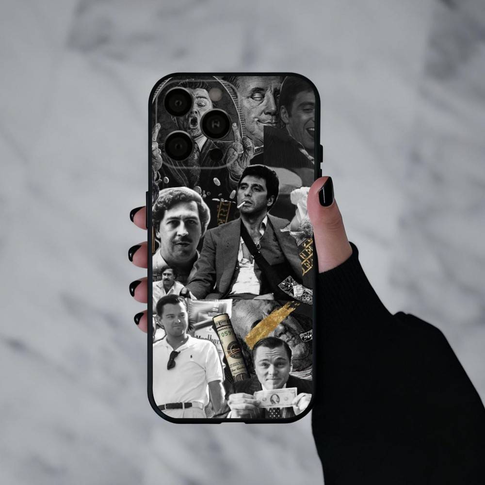 T-The Wolf of W-Wall S-Street TV Phone Case For iPhone 17pro,16,15,14,13,12,11 Plus,Pro Max,XS,Soft Silicone Black Cover