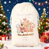 Personalised Christmas Sack Gift Bag Santa Sack Christmas Eve Decoration Item Kids Girl Nutcracker Drawstring Bag New Year Gift
