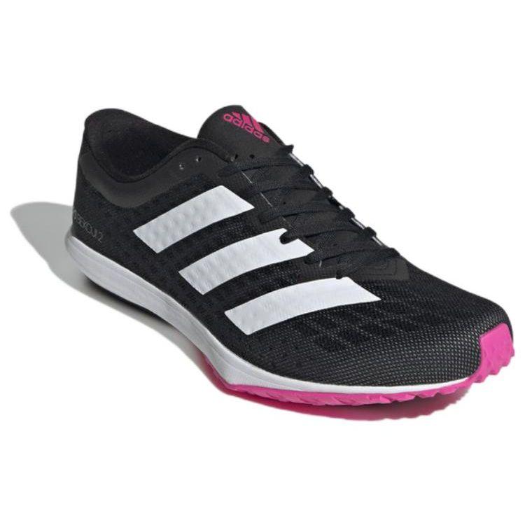 Adidas Adizero Bekoji Breathable Fabric Non-Slip Durable Lightweight Low-Top Running Shoes Men Sneakers Black FZ2486