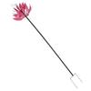8pcs Alloy Metal Flower Sculpture Metal Stake Garden Yard Decoration  Lawn Patio Backyard Decor