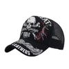European and American soul rider wings mesh American locomotive cap truck driver hat breathable baseball cap