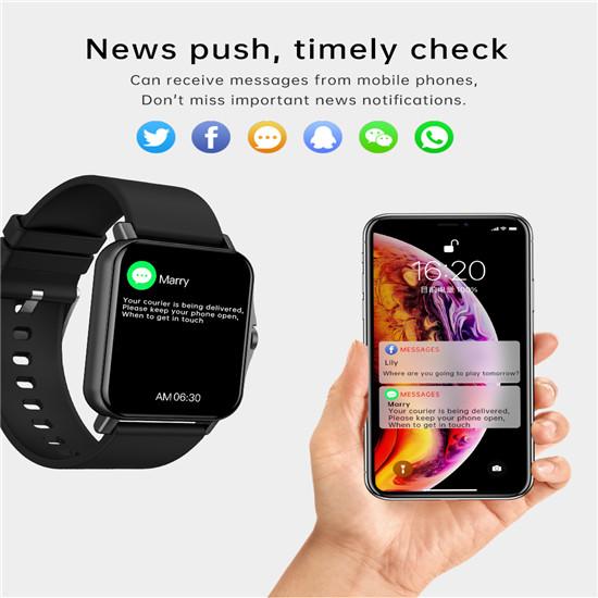 ZW23 Pantalla grande Bluetooth Llamada Temperatura Reloj inteligente Ultra  Long Standby Frecuencia cardíaca y presión arterial Monitoreo comprar a  buen precio — entrega gratuita, reseñas reales con fotos — Joom