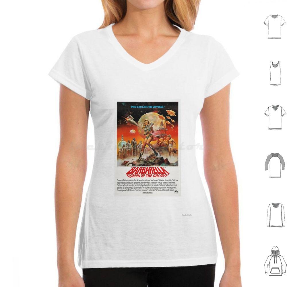 Barbarella  Queen Of The Galaxy T Shirt Men Women Kids 6xl Barbarella Camp Sci Fi Retro Cinema Movie Film Classic Colourful