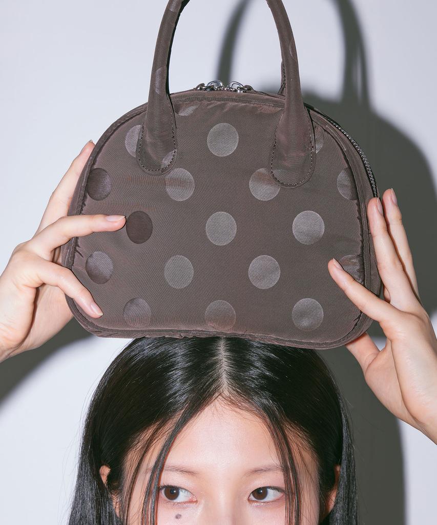 Haveawhale Polka Dots Tote Bag (Br)