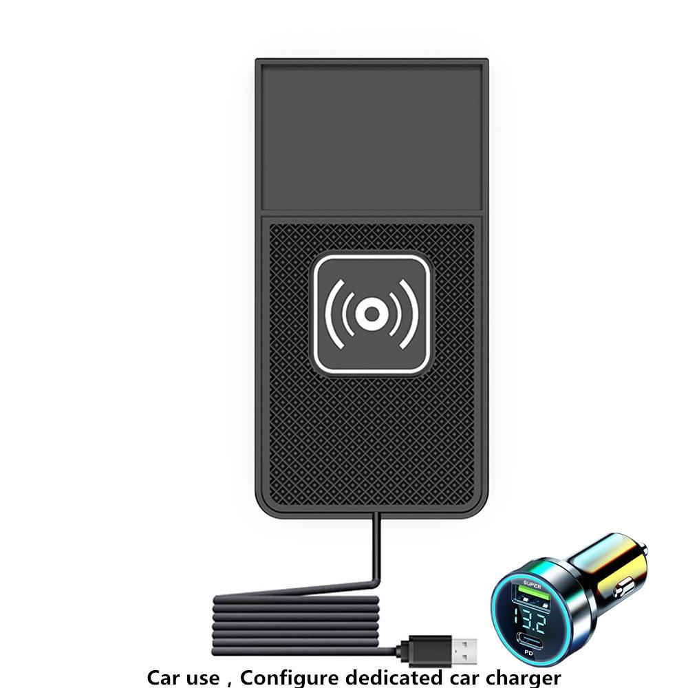 15W Wireless Car Charger for Huawei, Apple, and Samsung - Smart Induction and Fast Charging