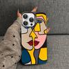 Picasso Abstract Art Painting For IPhone 13 14 15 16 17 Pro Max 11 12 Plus 17 Air Phone Case Color Matte Cover