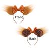 Fashion New Brown Beauty And Beast Mouse Ears Headband 5" Headwear Boys Girls Festival Party Hair Accessories Women Gift