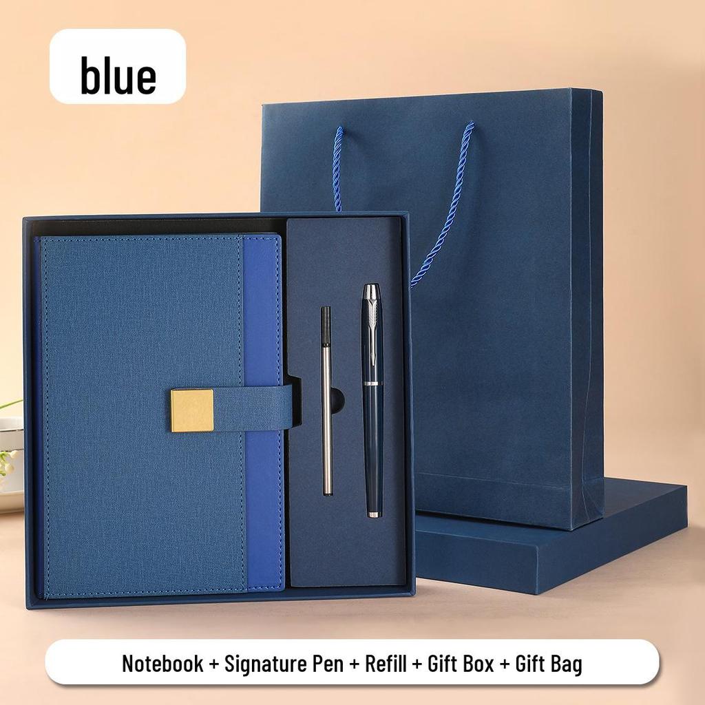Custom Printed Business Notebook Gift Set for Office Meetings & Corporate Events