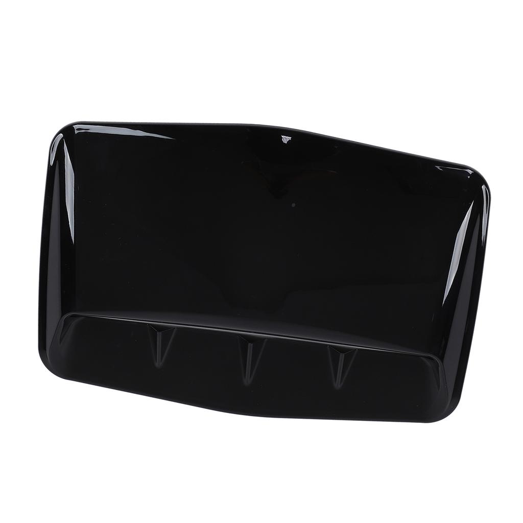 Car Hood Scoop Cowl ABS Vent Decorative Cover with Tape for Automotive Modification