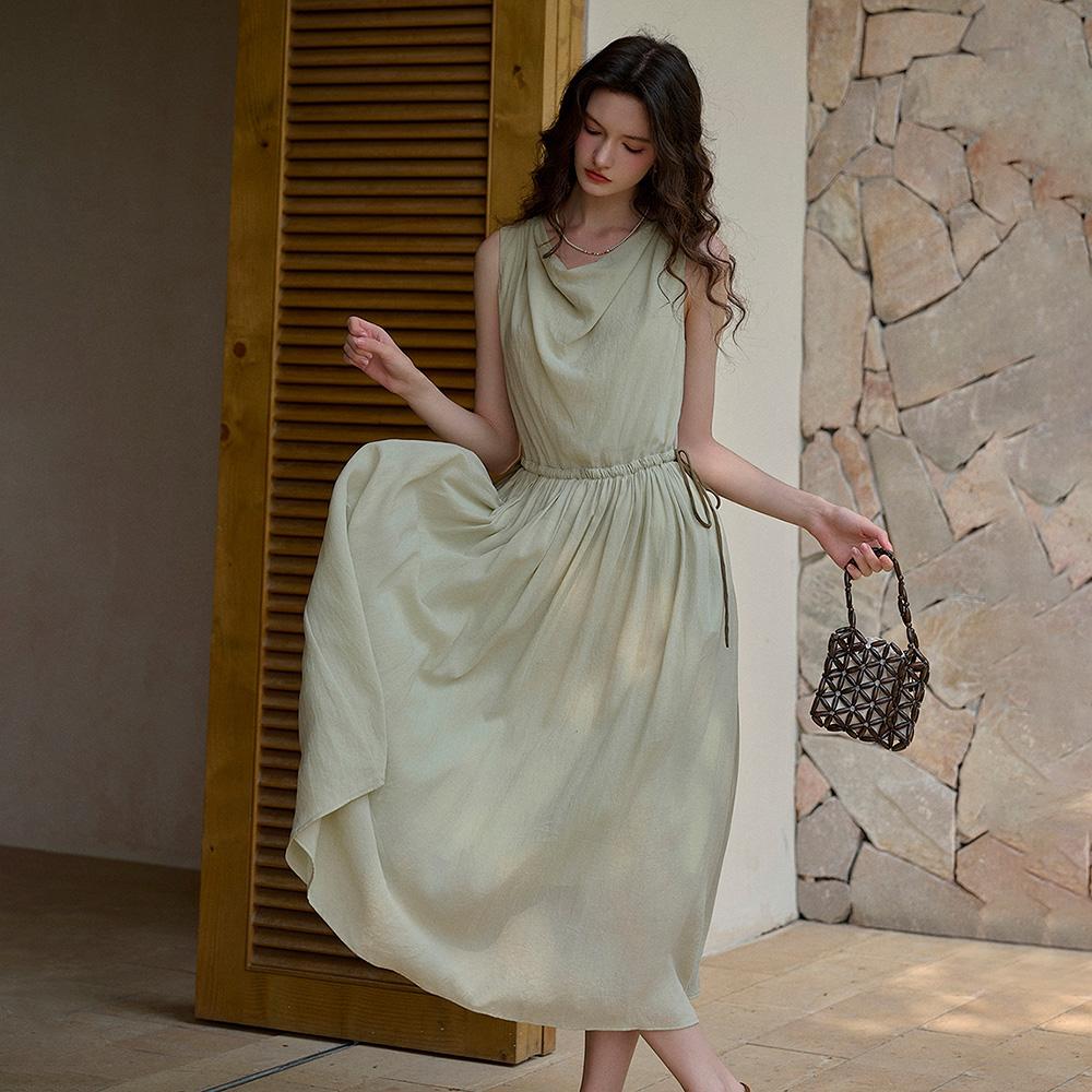 Simpeulleteulo Sr_Swing Neck French Dress