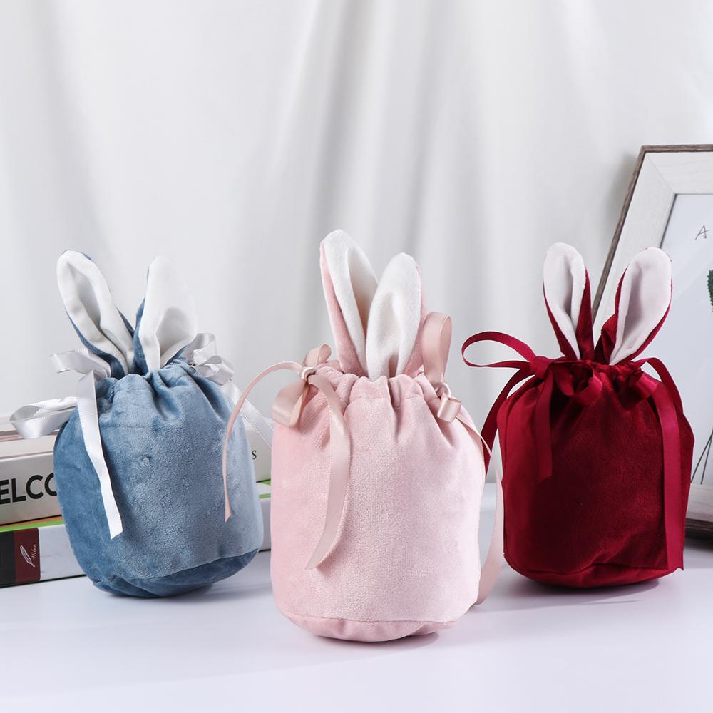 Kaninöron Påskkaninöron Godispåsar Påskkanin Presentförpackningspåsar Bröllopsmaterial