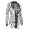 Women Body Underwear Fishnet Bodysuit Nightwear Hollow Out Bodystocking Mesh Erotic Lingerie Porno Costumes