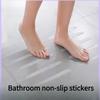1SET PEVA Bathtub Anti-skid Sticker, Waterproof Anti-skid Floor Stair Anti-skid Strip, Non-marking Bathroom Anti-skid Sticker