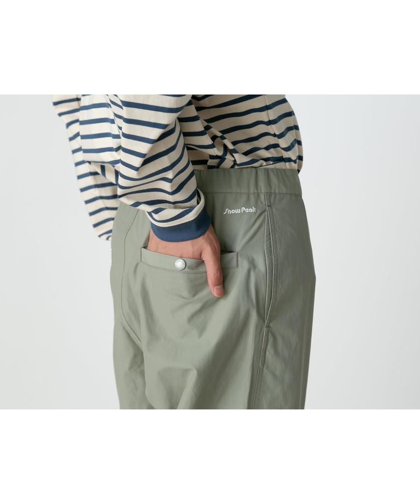 Pants Light Mountain Cloth Pants size L BEIGE Festival Camping Outdoor [Snow Peak] PA-25SU103
