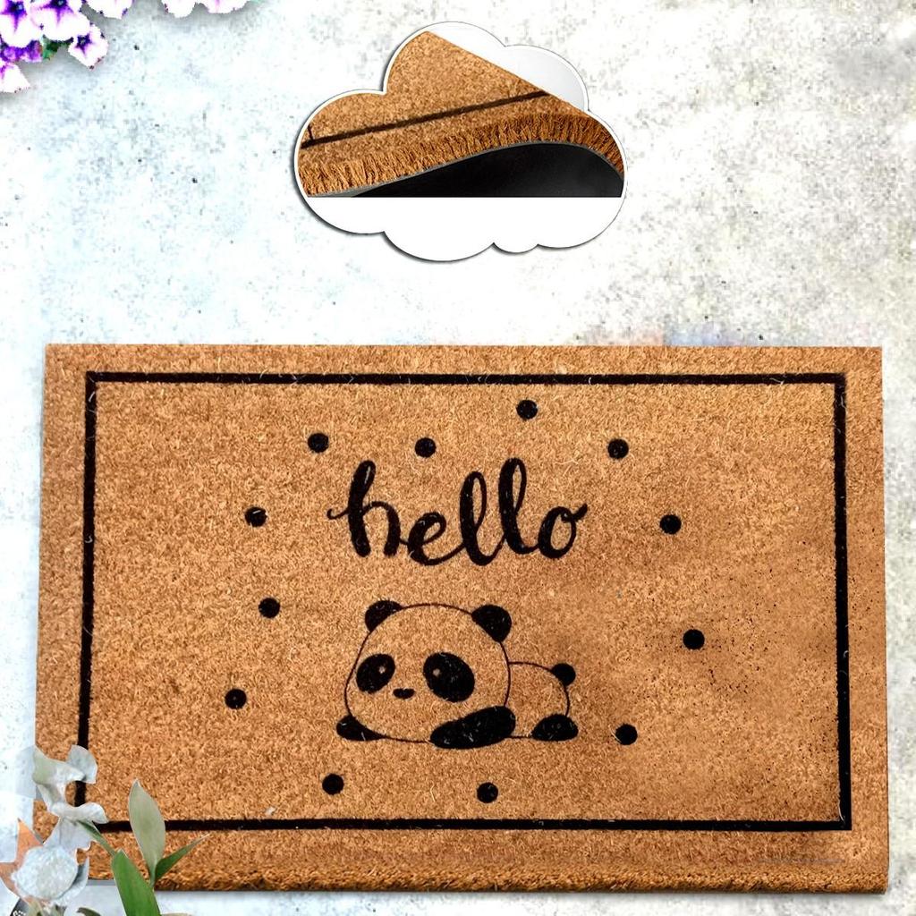 Cheap Coco Baby Panda Natural Coco Doormat,Bry Front Door Mat Joom