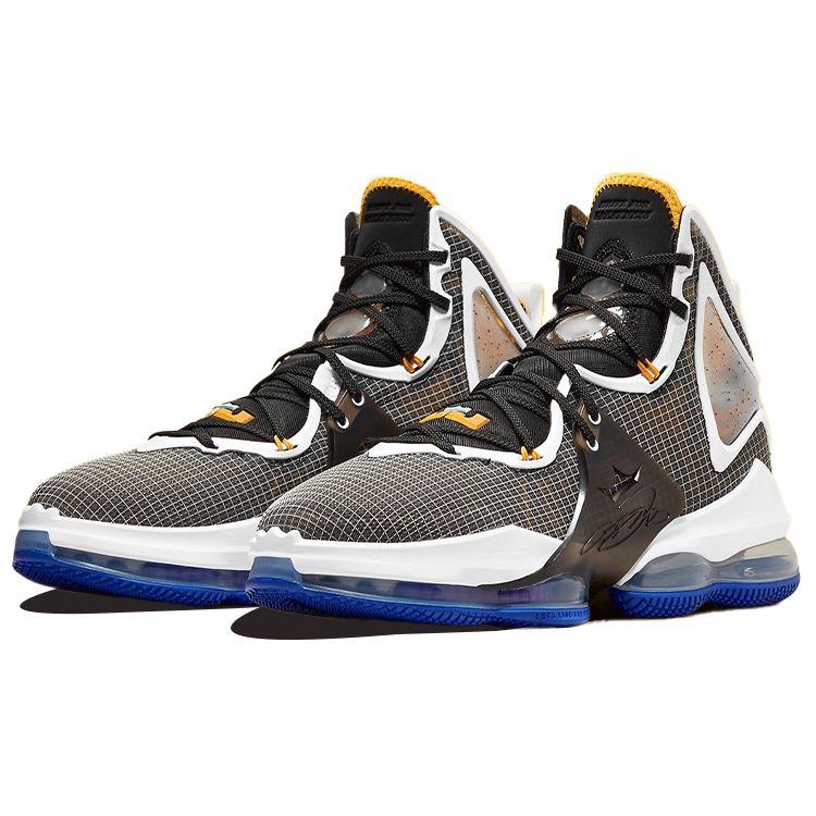 Nike LeBron 19 EP Men Black University Gold Persian Violet DC9340-002
