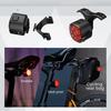 1PC Smart Bicycle Rear Lamp Auto On/Off Stop Signal Brake Road Bike LED Taillight USB Charge MTB Cycling Safety Flash Lamp