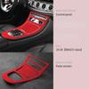 Für Mercedes Benz E-Klasse W213 Italien Super Wildleder Abdeckung Auto Mittelkonsole Schalthebel Panel Verkleidung Zubehör