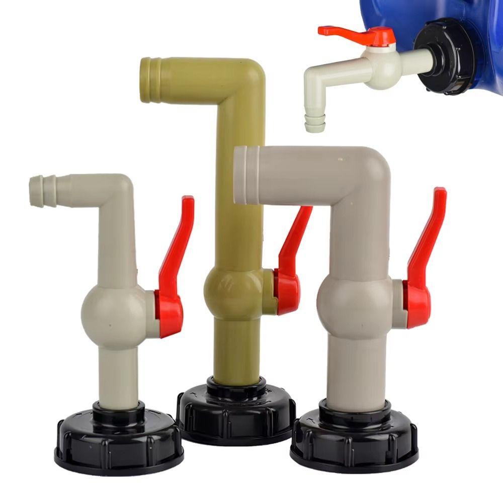 S60x6 Grobgewinde IBC Wassertankadapter Langlebiger Wasserkupplungsadapter für Garten Zuhause