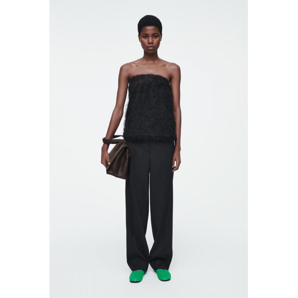 

Cos Japan Shirring Leather Ballet Flats emeralds/39