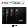 Dual System Ultra-Thin Wallet Tracker Card Anti-Lost Bluetooth GPS Tracker For Apple Find My Google Find Hub Smart Location Tag