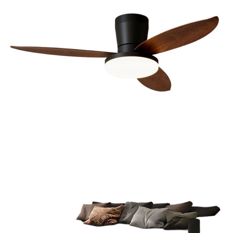 Five-Blade Ceiling Fan with Light, Silent & Variable Frequency for Living Room, Bedroom & Dining Room