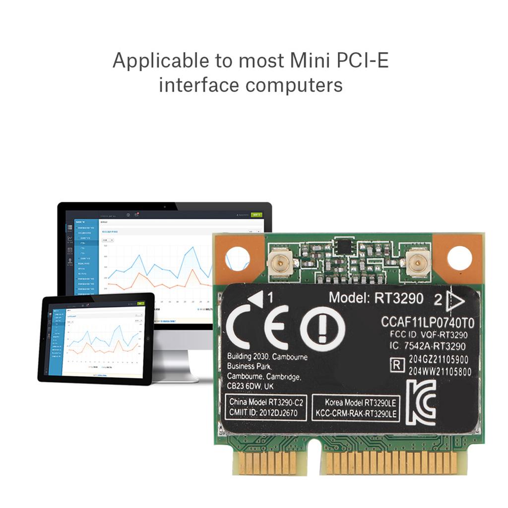 RT3290 Wi Fi Wireless Network Card 150Mbps For Mini PCI E Port Computer