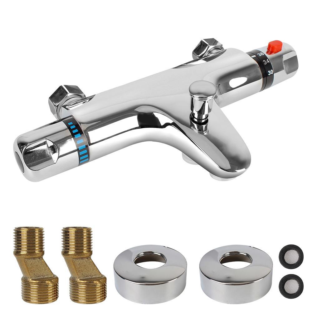 

Смеситель для ванной, Смеситель для ванны, Термостатический смеситель для душа, Инструмент для ванной, Смеситель горячей и холодной воды, Термостатический кран