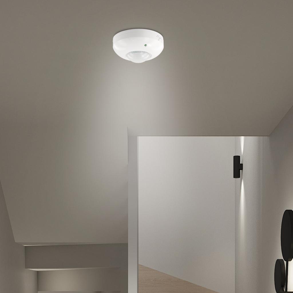 360 Degree Motion Sensor 360° PIR Motion Sensor Energy-efficient High-quality Materials Human Motion Infrared Rays
