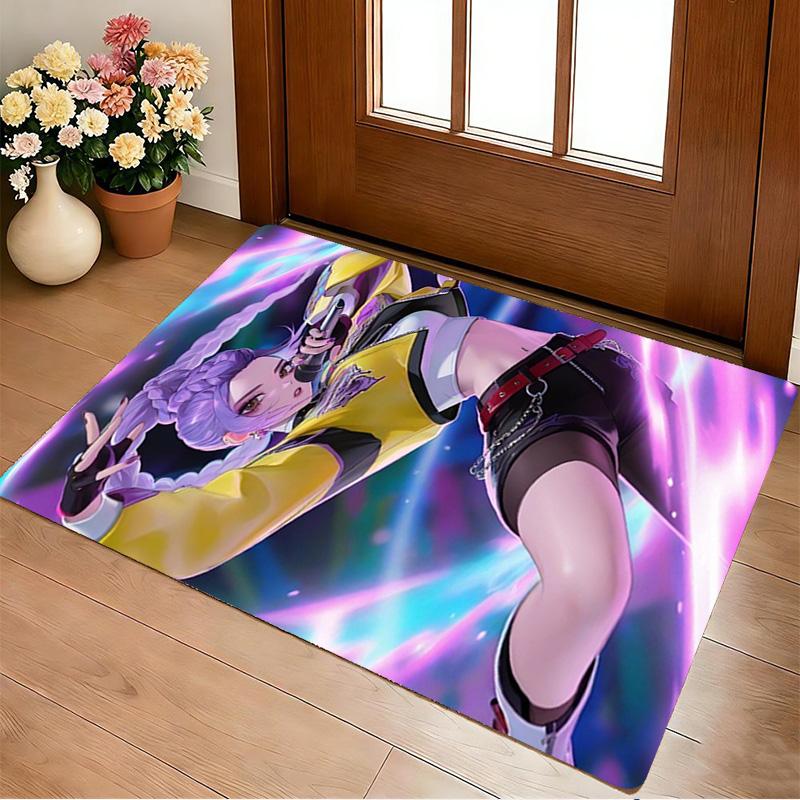 Purple Power Living Room Non-Slip Area Rug Soft Carpet for Bedroom Game Playroom Sofa Office Home Decor Doormat Christmas Gift C9211275