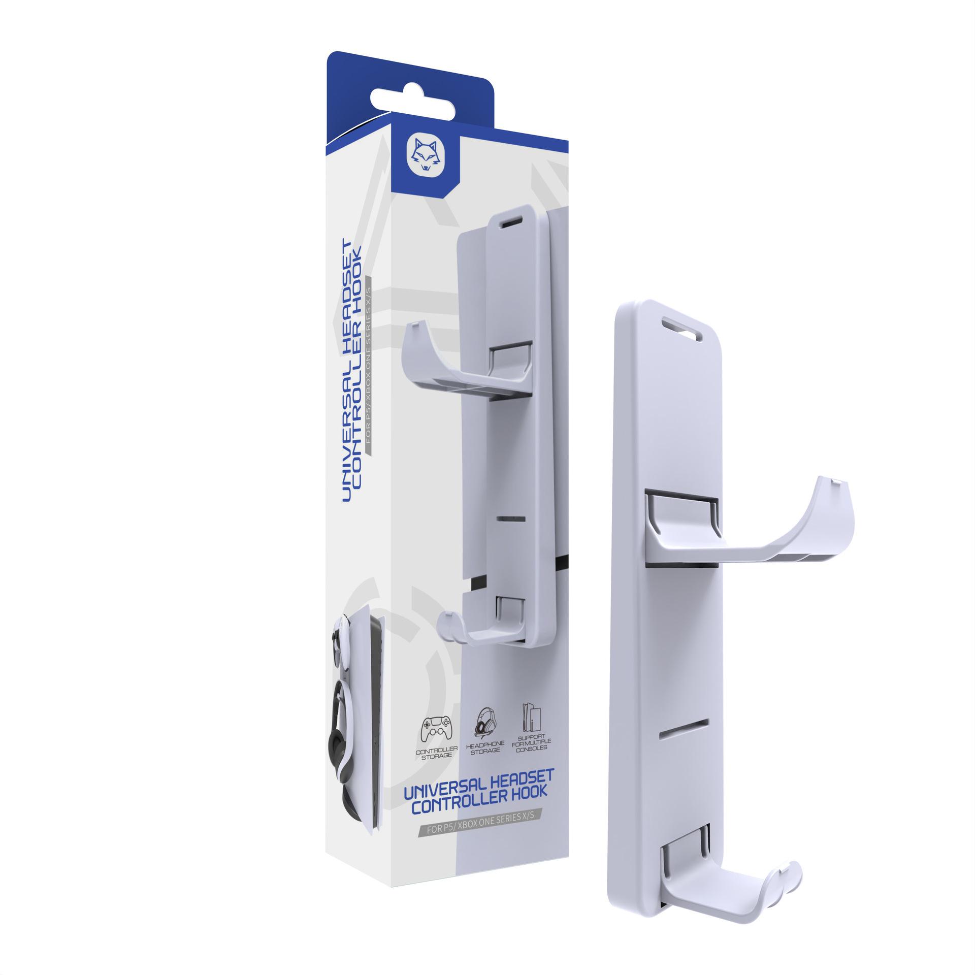 

Держатель контроллера 2Tier, органайзер для контроллера, держатель для наушников для контроллера для Xbox /PS5 белый