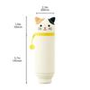 LIHIT LAB Stand-Stiftetui PuniLabo Calico Cat A7712-7