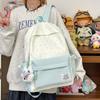 Schoolbag a junior high school bag student ins large capacity star backpack fresh and cute lightweight versatile backpack