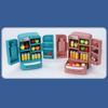 Tiny Simulation Refrigerator For Doll house collector Safe Friendly ABS Construction Enhances Pretend Play Scenarios