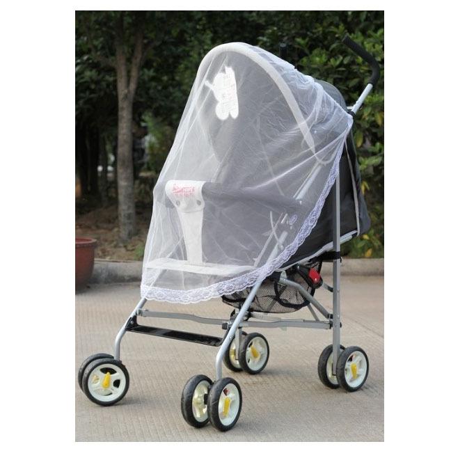 Universal Baby Stroller Full-Cover Mosquito Net - Dustproof & Encrypted Fabric
