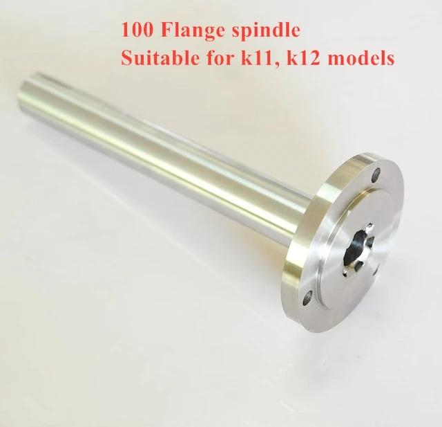 Perlendrehmaschine Flanschspindel K11, K12, K72 Selbstgebaute Drehmaschine 80er Spannfutter 100er Spannfutter 16mm-19mm Durchgangsloch Wellenkern gehärtet hart