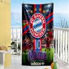 Fc Bayern Munich Fan Art Customized Name Beach Towel High Absorbency & Quick-Dry