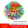 Colorful Plastic Stitch Markers for DIY Crochet, Knitting, Counting, Anti-Unravel Safety Pins