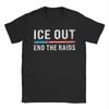 Unisex Unisex Print Ice Out Anti Ice Minneapolis Abolish Ice Tee T Shirt Cotton Tshirts Clothing